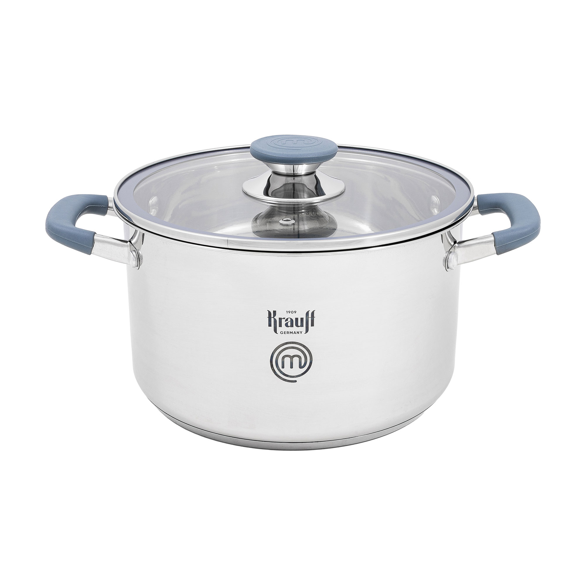 Каструля Krauff Master Chef, зі скляною кришкою, 4.7 л (26-238-087)
