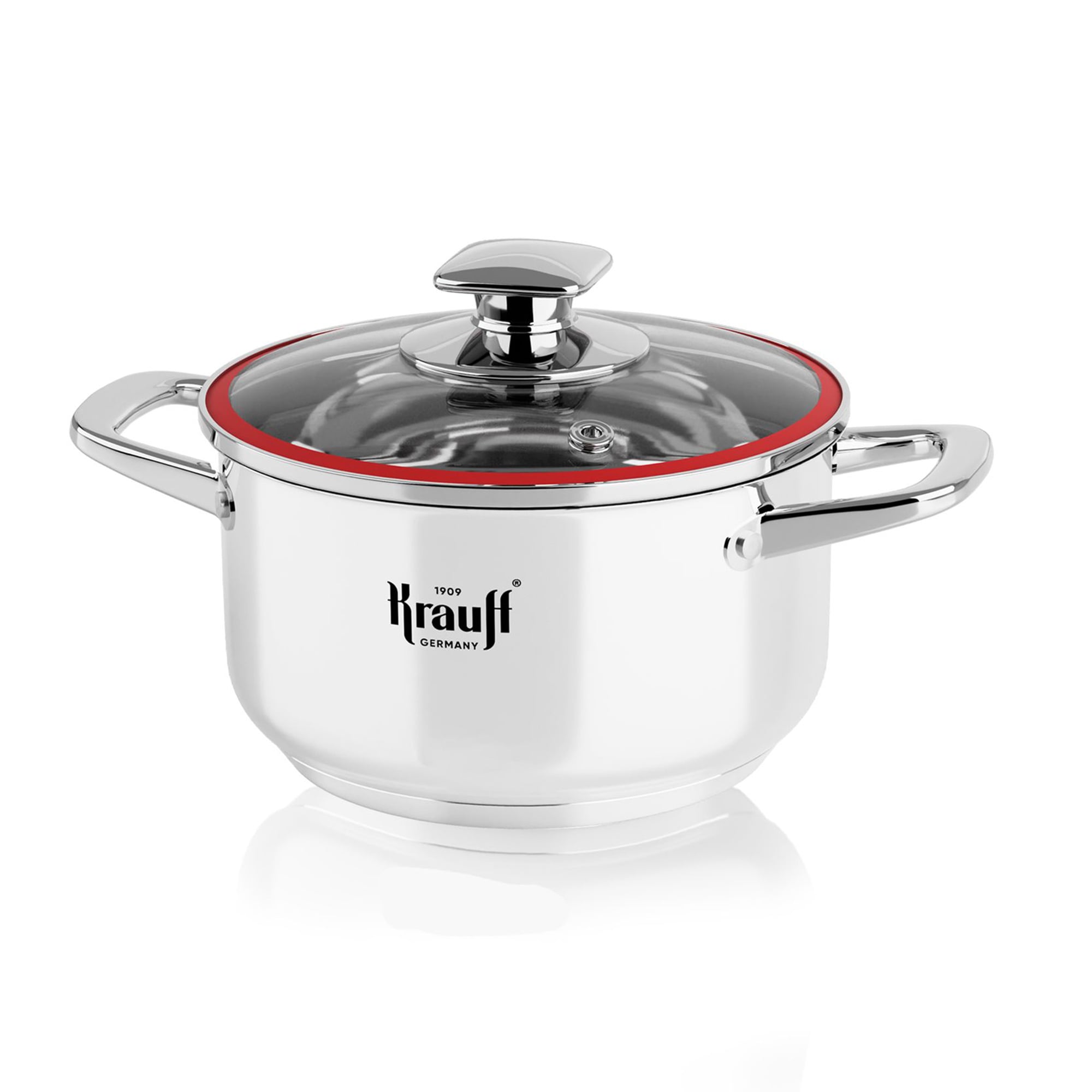 Каструля Krauff Prime Chef з кришкою, діаметр 14 см, 1.2 л (26-238-066)
