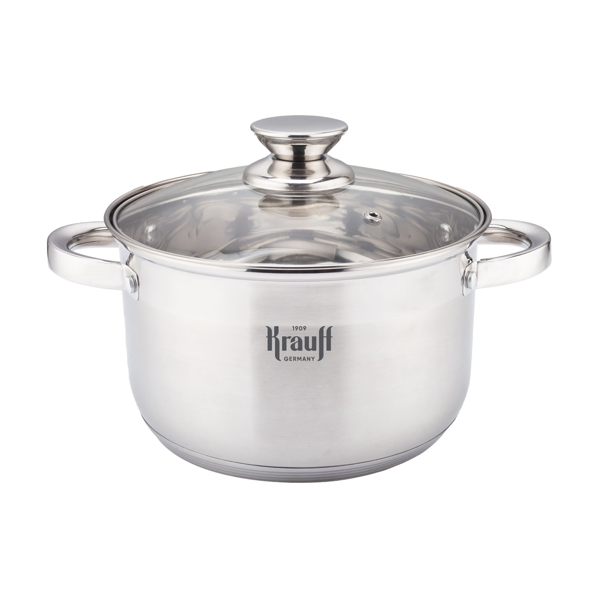 Каструля Krauff зі скляною кришкою, діаметр 16 см, 1.7 л (26-238-099)