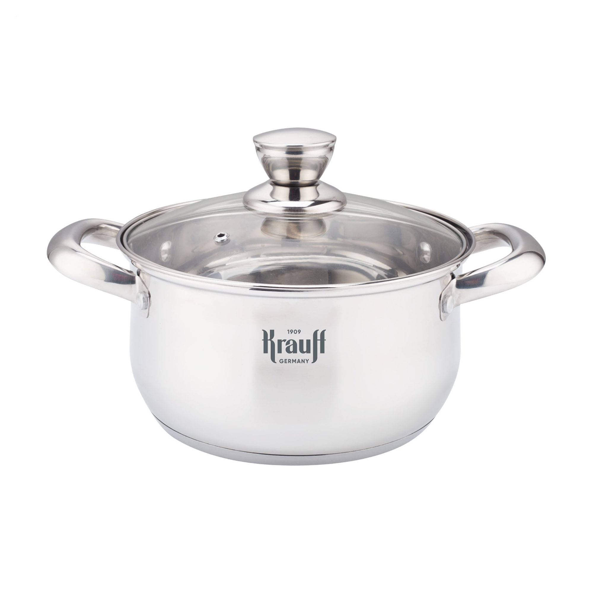 Каструля Krauff зі скляною кришкою, діаметр 24 см, 5.8 л (26-238-095)